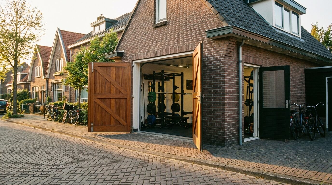 Groepsles in actie